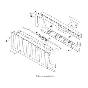 Panel, Outer By Arctic Cat 2506-790 OEM Hardware 2506-790 Core Power Equipment