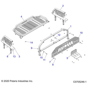 Panel-Side,Rear,Blk by Polaris 5270618-458 OEM Hardware P5270618-458 Off Road Express