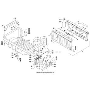 Panel, Tailgate - Outer By Arctic Cat 2516-207 OEM Hardware 2516-207 Core Power Equipment