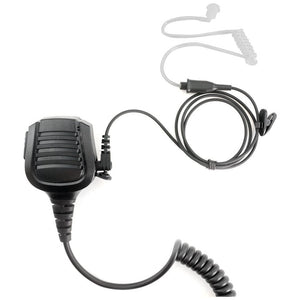 Patrol Moto Kit - Ear Piece And Hand Mic by Rugged Radios Rugged Radios