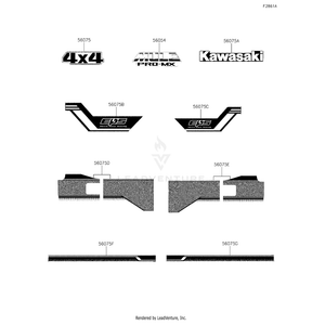 Pattern,Door,Lh by Kawasaki 56075-Y010 OEM Hardware 56075-Y010 Off Road Express Peach St