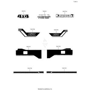 Pattern,Door,Lh by Kawasaki 56075-Y040 OEM Hardware 56075-Y040 Off Road Express Peach St