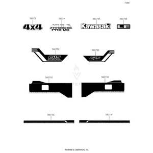 Pattern,Door,Lh by Kawasaki 56075-Y044 OEM Hardware 56075-Y044 Off Road Express Peach St