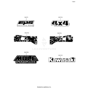 Pattern,Door,Lh by Kawasaki 56075-Y046 OEM Hardware 56075-Y046 Off Road Express Peach St