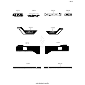 Pattern,Door,Lh by Kawasaki 56075-Y050 OEM Hardware 56075-Y050 Off Road Express Peach St