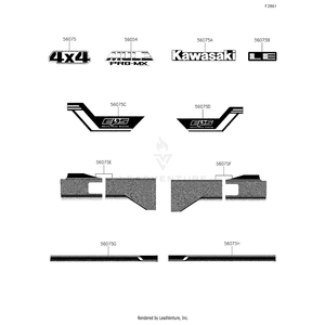 Pattern,Door,Rh by Kawasaki 56075-Y019 OEM Hardware 56075-Y019 Off Road Express Peach St