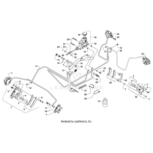 Pedal,Brake-Ptd Pwd Plat By Arctic Cat 2502-075 OEM Hardware 2502-075 Core Power Equipment