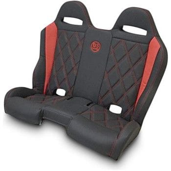 Performance Bench Seat Black/Red by BS Sands