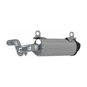 Performance Exhaust Silencer Can by MBRP AT-9214PT Performance Muffler 241-10053 Western Powersports Drop Ship