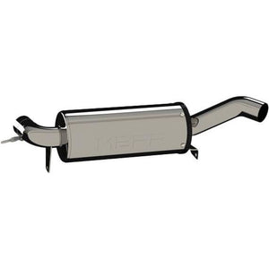 Performance Series Single Slip-On by MBRP AT-9213PT Performance Muffler 241-10182 Western Powersports Drop Ship