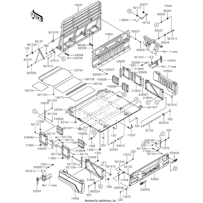 Pin,12.4X72.4 by Kawasaki