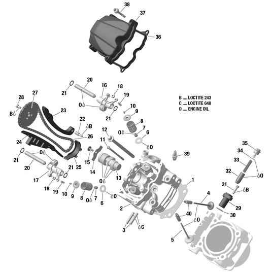 Pin #12, Small, M6 X 90 by Can-Am