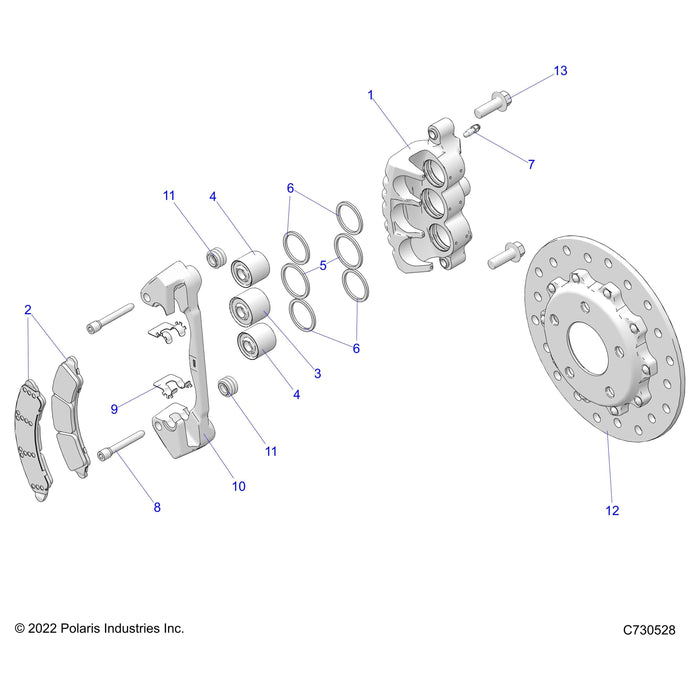 Pin,Bracket-Slide by Polaris