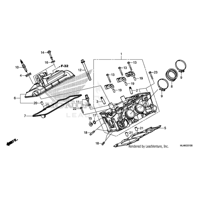 Pin, Dowel (14X20) by Honda