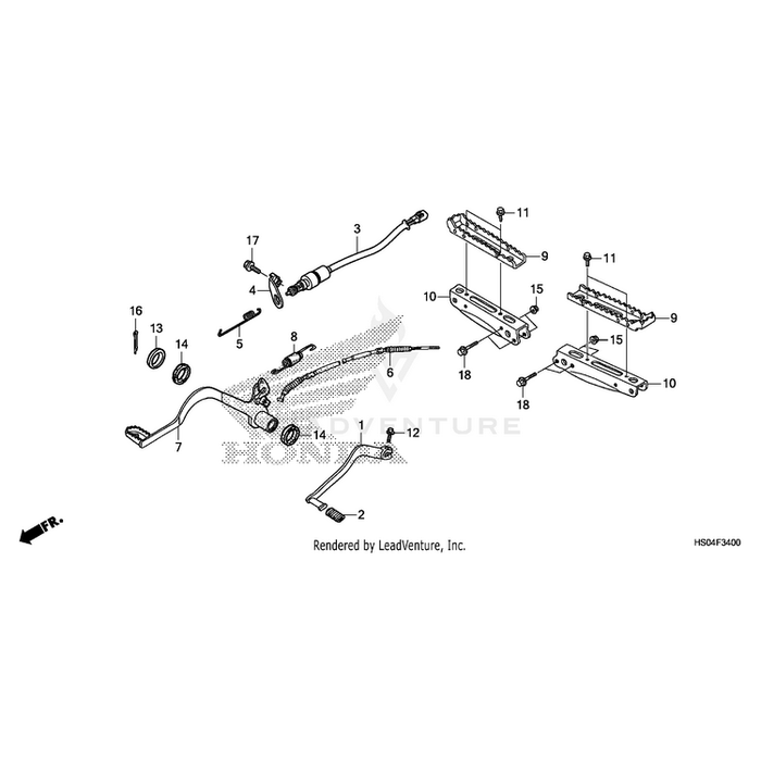 Pin, Split (3.0X30) by Honda