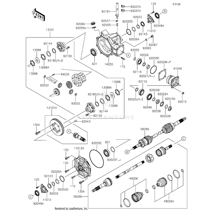 Pin-Spring by Kawasaki