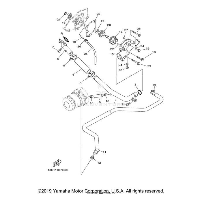 Pipe, Drain by Yamaha