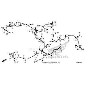 Pipe, Joint (Two-Way) by Honda 43151-HL4-A00 OEM Hardware 43151-HL4-A00 Off Road Express Peach St