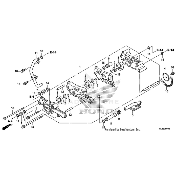 Pipe, Oil Return by Honda