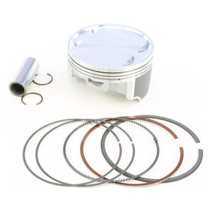 Piston Kit Bb Forged 90.96/+6.00 9.0:1 Kawasaki by Vertex 23910B Piston Kit 175-23910B Western Powersports Drop Ship