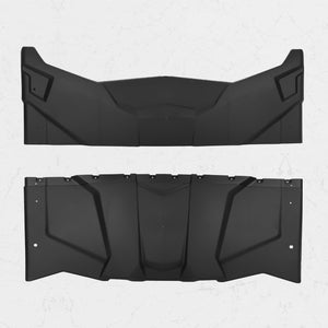 Plastic Hard Roof for Can-Am Maverick X3, 2 PCS Combination by Kemimoto B0112-03301BK Roof B0112-03301BK Kemimoto