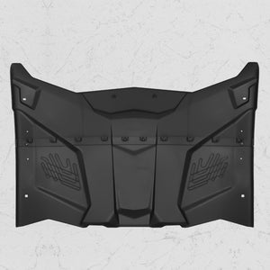 Plastic Hard Roof for Can-Am Maverick X3, 2 PCS Combination by Kemimoto B0112-03301BK Roof B0112-03301BK Kemimoto