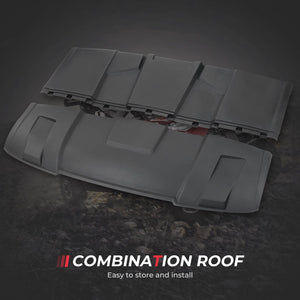 Plastic Hard Roof for Polaris Ranger Full Size by Kemimoto B0112-02601BK Roof B0112-02601BK Kemimoto