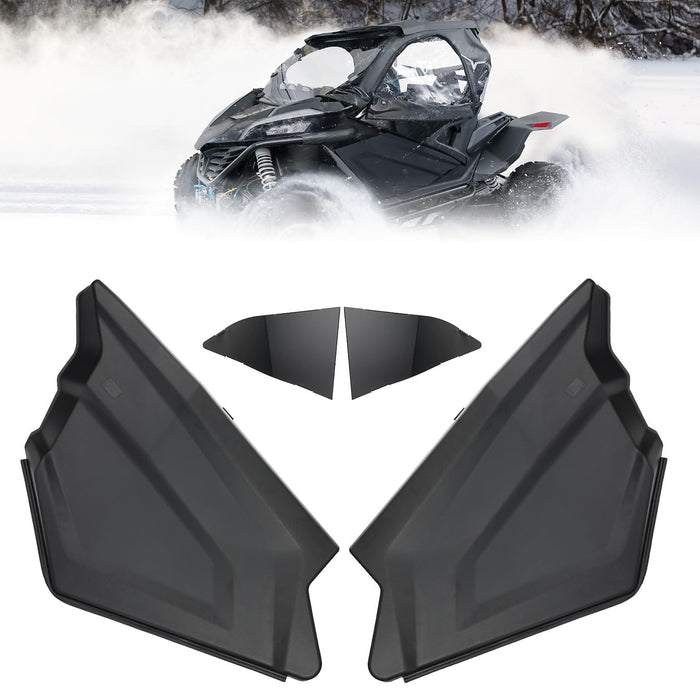 Plastic Lower Doors Inserts with Metal Frame for CFMOTO ZForce 950 by Kemimoto