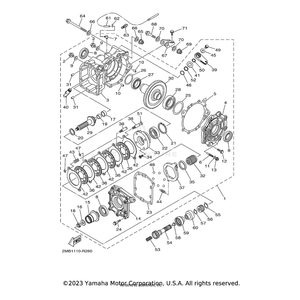 Plate 1 by Yamaha 1CT-F539F-00-00 OEM Hardware 1CT-F539F-00-00 Off Road Express