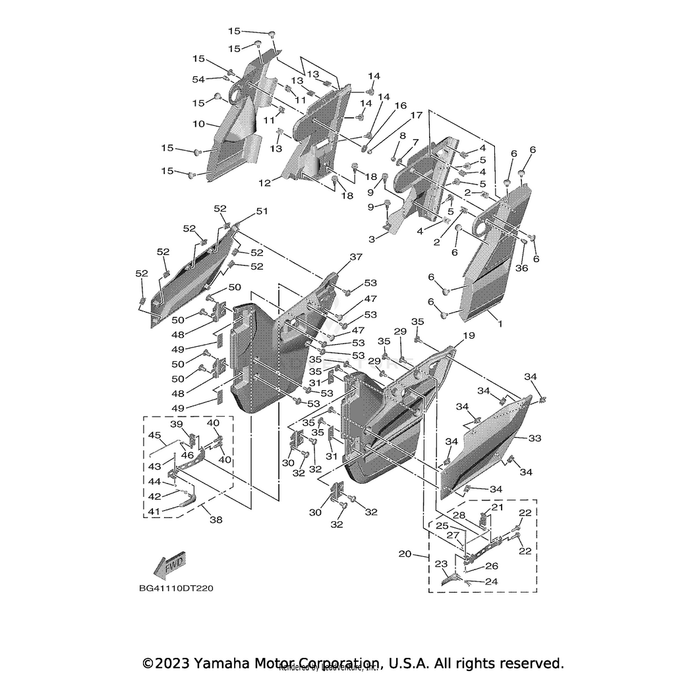 Plate, Under 1 by Yamaha