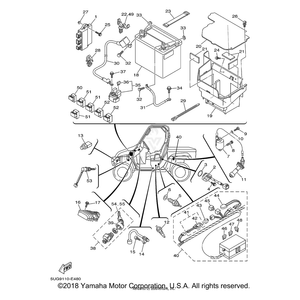 Plug Cap Assembly by Yamaha 3YF-82370-00-00 OEM Hardware 3YF-82370-00-00 Off Road Express