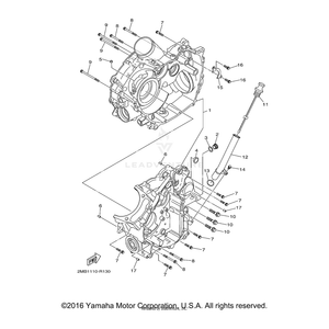 Plug, Oil by Yamaha 2MB-E5363-00-00 OEM Hardware 2MB-E5363-00-00 Off Road Express