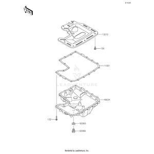 Plug,Oil Drain,12X15 by Kawasaki 92066-1174 OEM Hardware 92066-1174 Off Road Express Peach St