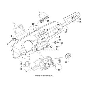 Plug, Plastic By Arctic Cat 1602-917 OEM Hardware 1602-917 Core Power Equipment