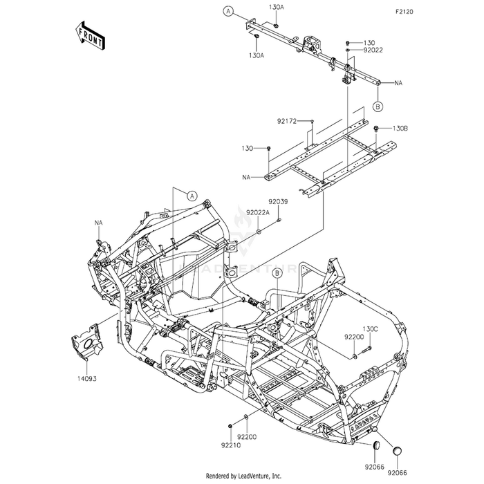 Plug,Rr End by Kawasaki