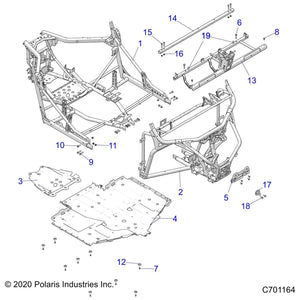 Plunger-Latch,Seat by Polaris 5632848 OEM Hardware P5632848 Off Road Express