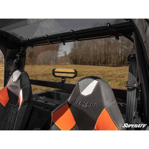 Polaris General 1000 Rear Vented Windshield by SuperATV RWS-P-GEN1K-V-76 Vented Windshield RWS-P-GEN1K-V-76 SuperATV