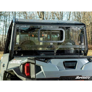 Polaris General 1000 Sliding Rear Windshield by SuperATV RWS-P-GEN-SGW-76 RWS-P-GEN-SGW-76 SuperATV