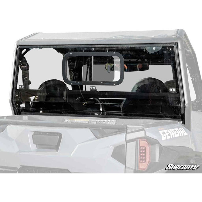 Polaris General 1000 Sliding Rear Windshield by SuperATV