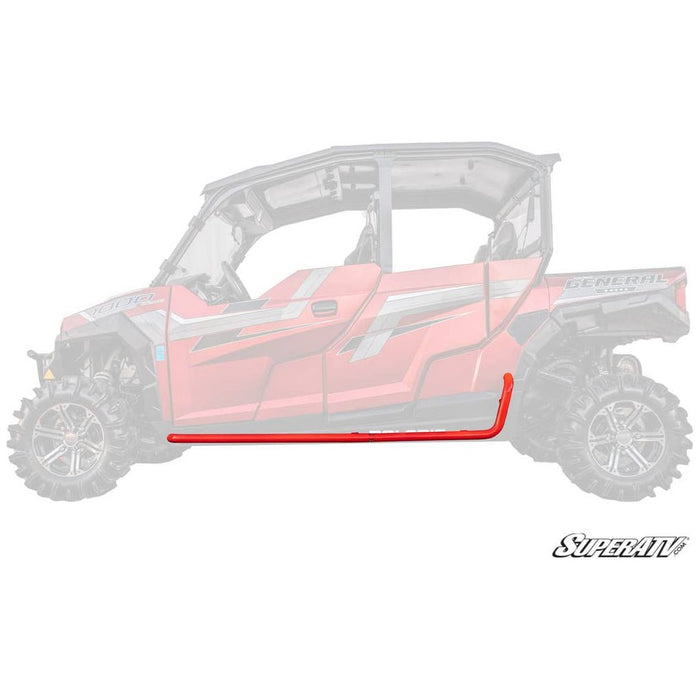 Polaris General 4 Heavy-Duty Nerf Bars by SuperATV