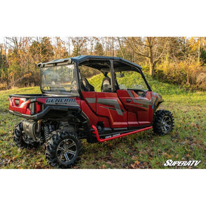 Polaris General 4 Heavy-Duty Nerf Bars by SuperATV NB-P-GEN4-001-00 NB-P-GEN4-001-00 SuperATV Wrinkle Black