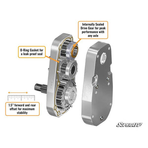 Polaris General 8" Portal Gear Lift by SuperATV Portal SuperATV