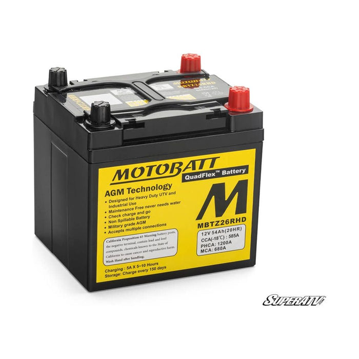 Polaris General Motobatt Battery Replacement by SuperATV