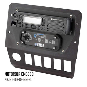 Polaris General Multi Mount Kit For Radio And Intercom by Rugged Radios MT-GEN-BR-MM-MOTO 01039374005354 Rugged Radios Motorola CM300D and Motorola/Vertex VX2200