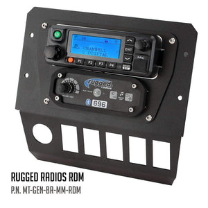 Polaris General Multi Mount Kit For Radio And Intercom by Rugged Radios MT-GEN-BR-MM-RDM 01039374005335 Rugged Radios Rugged RDM