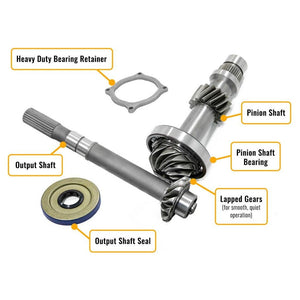 Polaris General Pinion Shaft and Snorkel Gear Kit by SuperATV Snorkel Kit SuperATV