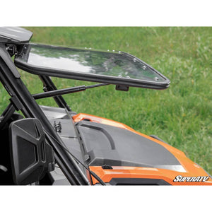 Polaris General Scratch Resistant Flip Windshield by SuperATV FWS-P-GENXP-RC-70#AA FWS-P-GENXP-RC-70#AA SuperATV