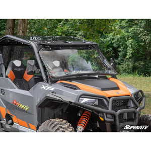 Polaris General Scratch Resistant Flip Windshield by SuperATV FWS-P-GENXP-RC-70#AA FWS-P-GENXP-RC-70#AA SuperATV