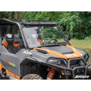 Polaris General Scratch Resistant Flip Windshield by SuperATV FWS-P-GENXP-RC-70#AA FWS-P-GENXP-RC-70#AA SuperATV