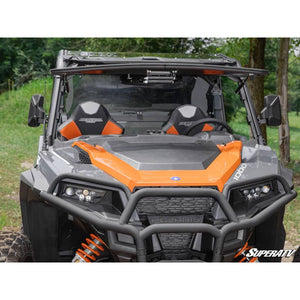 Polaris General Scratch Resistant Flip Windshield by SuperATV FWS-P-GENXP-RC-70#AA FWS-P-GENXP-RC-70#AA SuperATV